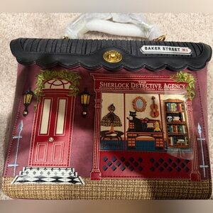Sherlock Detective Agency Themed Handbag - Vendula London